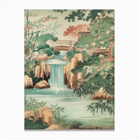 Japanese Garden 3 Canvas Print