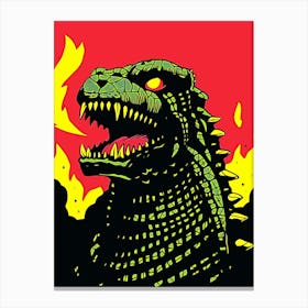 Godzilla 16 Canvas Print