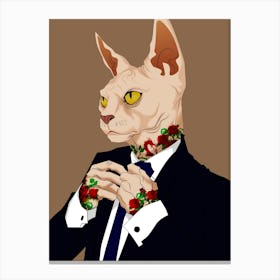 Sphynx Cat 1 Canvas Print