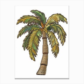 Palm Tree 41 Canvas Print