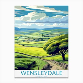 Wensleydale Yorkshire Canvas Print