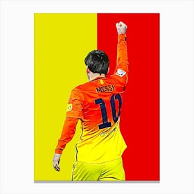 Messi 10 (2) Canvas Print