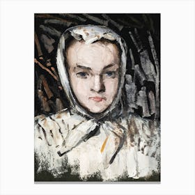 Marie Cézanne S Sister, Paul Cézanne Canvas Print