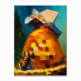 Queen Beehive 1 Painting Canvas Print