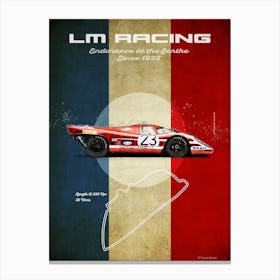 Lm Racing Porsche 917 Salzburg Canvas Print