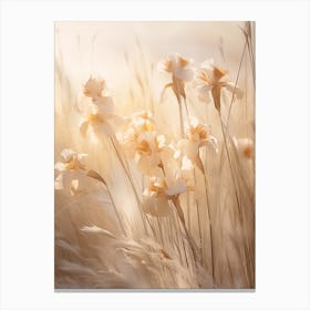 Boho Dried Flowers Iris 2 Canvas Print