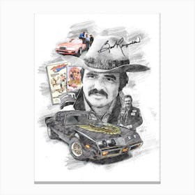 Burt Reynolds Canvas Print