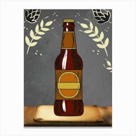 Brandless Beer Canvas Print