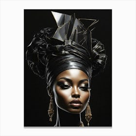 African Beauty Canvas Print