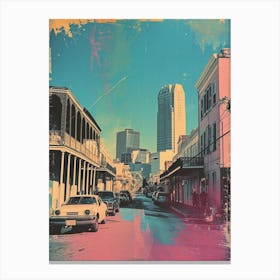 New Orleans Polaroid Inspired 1 Canvas Print