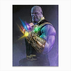 Thanos Marvel Avengers Canvas Print