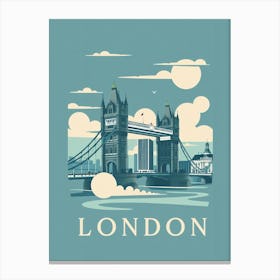 London Tower Bridge Canvas Print