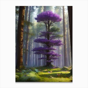 Purple Canvas Print