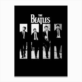 Beatles music band 3 Canvas Print