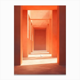 Hallway - Abstract Painting Canvas Print