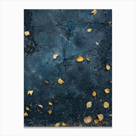 Autumn Leaves On The Ground 6 Canvas Print
