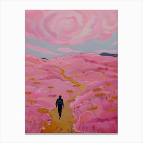 Pink Field 2 Canvas Print