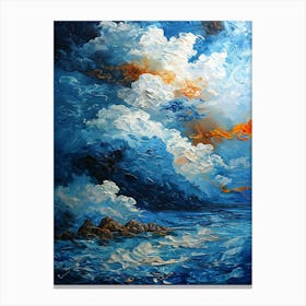 Cloudy Sky Canvas Print