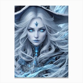 Ice Queen 3 Canvas Print