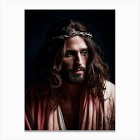 Color Photograph Of Jesus Christ 1 Canvas Print