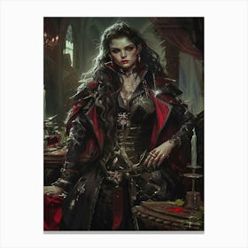 Dracula Canvas Print