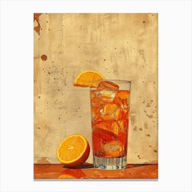 Iced Tea 28 Canvas Print