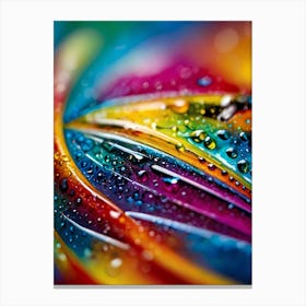 Colorful Leaves Canvas Print