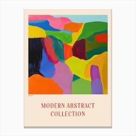 Modern Abstract Collection Poster 43 Canvas Print