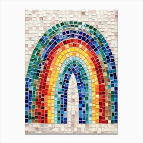 Rainbow Mosaic 1 Canvas Print