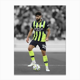 Josko Gvardiol Of Manchester City Canvas Print