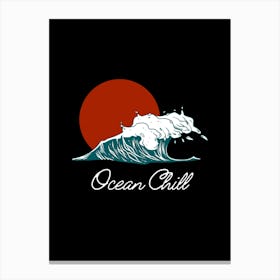 Ocean Chill Canvas Print