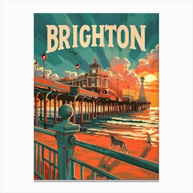 Brighton Pier Canvas Print