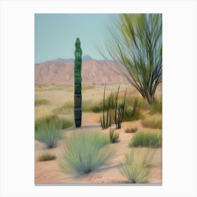 Desert Life Canvas Print