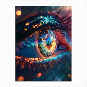 Eye Of The Future 2 Canvas Print