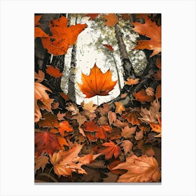 Autumn Leaves 10 Canvas Print