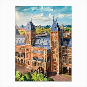 Amsterdam City Hall Canvas Print