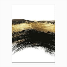 Gold And Black Canvas Print 2 Canvas Print