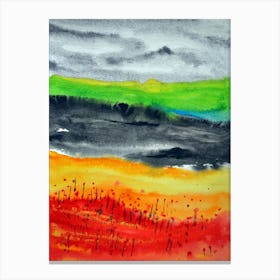 Abstract Landscape Canvas Print