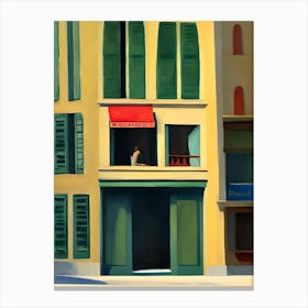 'The Cafe' Canvas Print