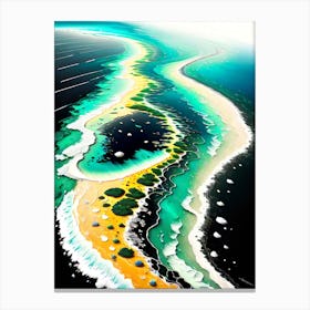 Island In The Ocean Canvas Print