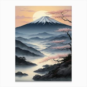 Mt Fuji 1 Canvas Print