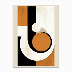 Abstract Bauhaus 4 Canvas Print