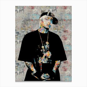 Eminem Portrait 1 Canvas Print