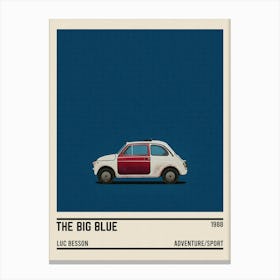Le Grand Bleu Movie Car Canvas Print