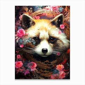 Raccoon Canvas Print