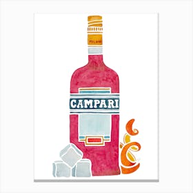 Campari Canvas Print