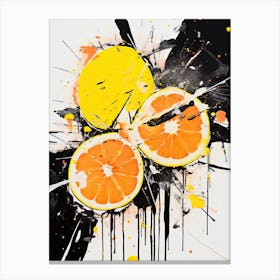 Orange Slices Canvas Print