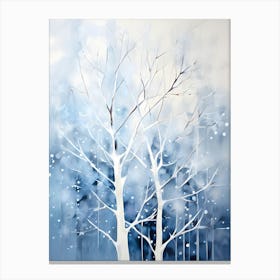 Winter Trees Canvas Print