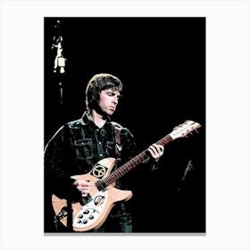 noel gallagher oasis britpop music band 5 Canvas Print