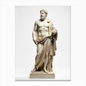 Aphrodite Greek Statue Cool Realistic Illustration Canvas Print